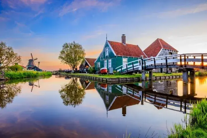 Benelux Countries Driving Route