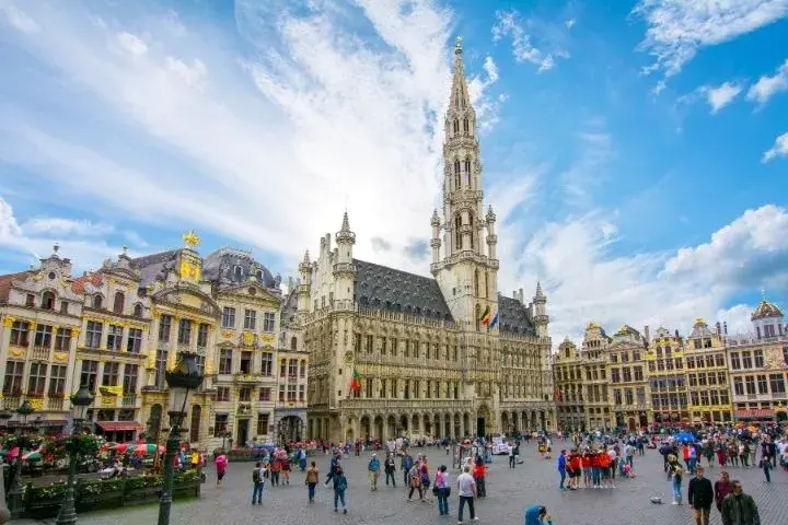 Benelux Countries Driving Route