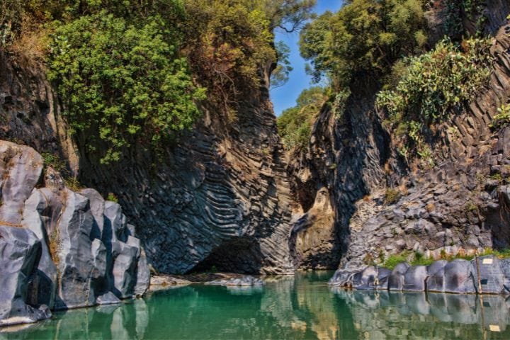 Hidden Gems Italy Road Trip, Alcantara Gorge, Sicily