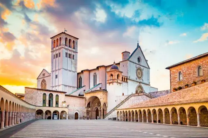Drive Rome To Milan, Basilica of St. Francis, Assisi