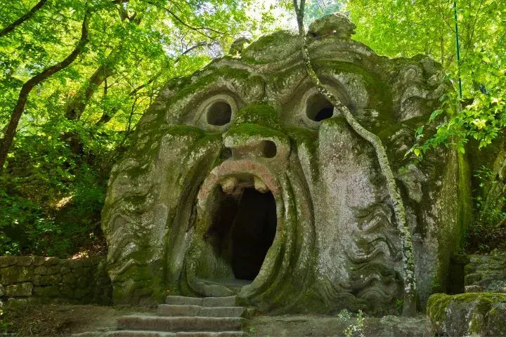 Drive Rome To Milan, Bomarzo's Monster Park