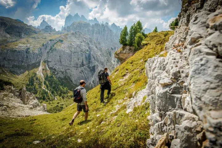 How To Prepare For Italy Road Trip, Dolomite Trail Hikers