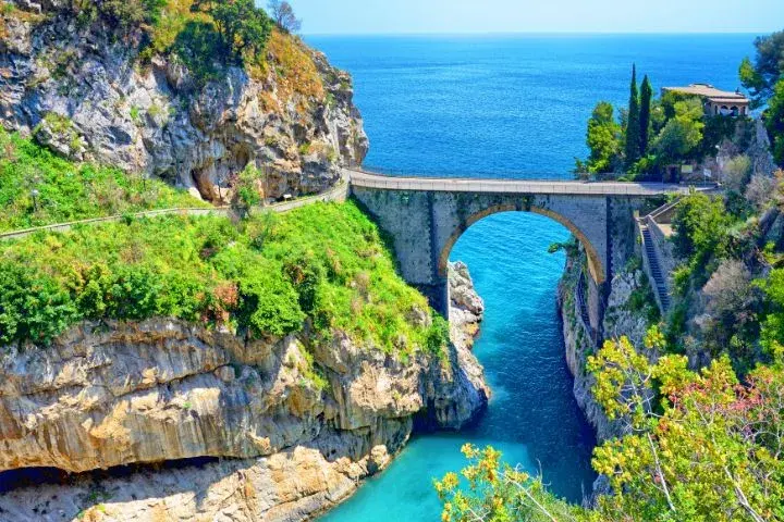 Italy Coastal Road Trip Itinerary, Furore Fjord, Amalfi Coast