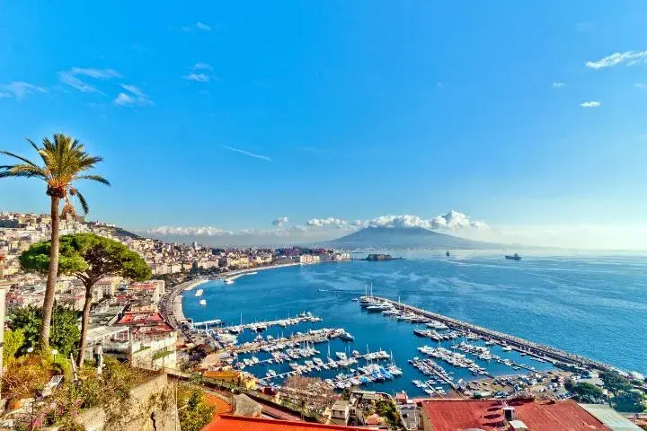 Drive Rome To Naples, Naples Bay View