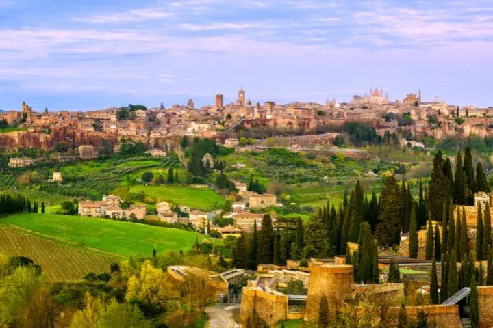 Drive Milan to Rome, Orvieto's dramatic hilltop Town
