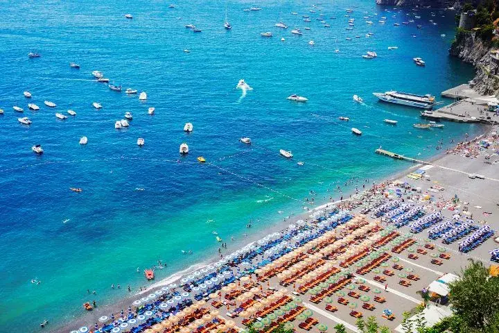 Amalfi Coast Road Trip Itinerary, Positano Beach