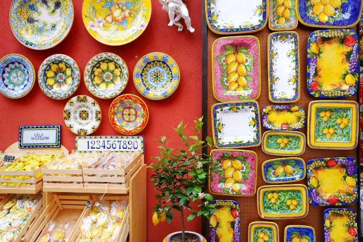Drive Rome to Amalfi, Positano Ceramic