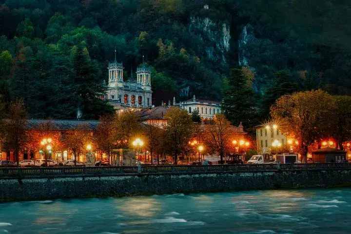 Romantic Italy Road Trip Itinerary , San Pellegrino in The Evening