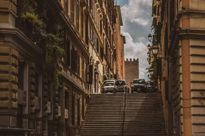 best car for Italy road trip, Streets in Italy