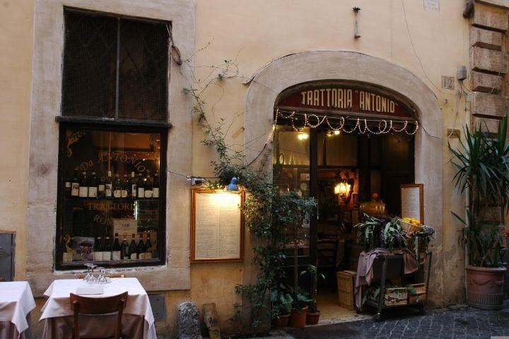 Budget Italy Road Trip Itinerary, Trattoria