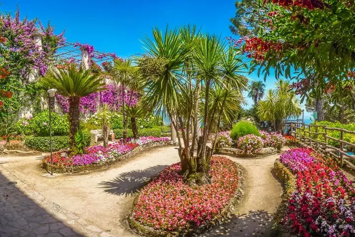 Amalfi Coast Road Trip Itinerary, Villa Rufolo's gardens