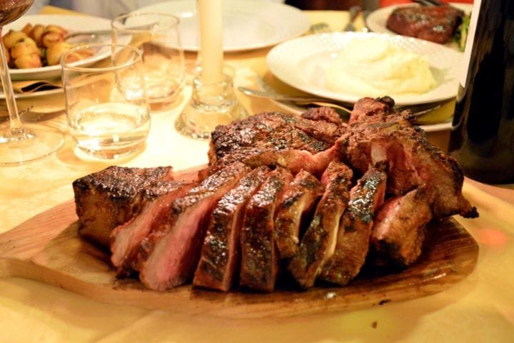 italy food road trip itinerary, bistecca alla Fiorentina