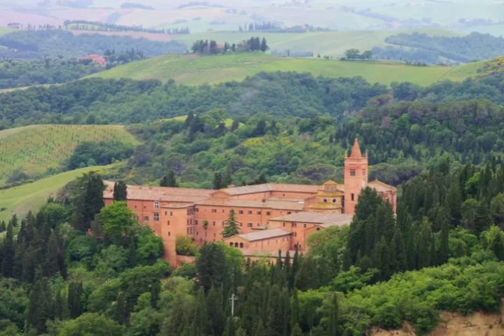 Tuscany Scenic Drives, Abbey of Monte Oliveto Maggiore