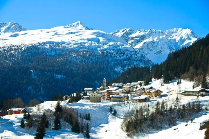 Winter Driving in italy Tips, Alpine winter, Valtellina