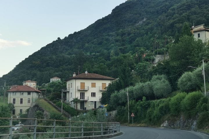 Milan to Lake Como by Car, Como Mountain Road