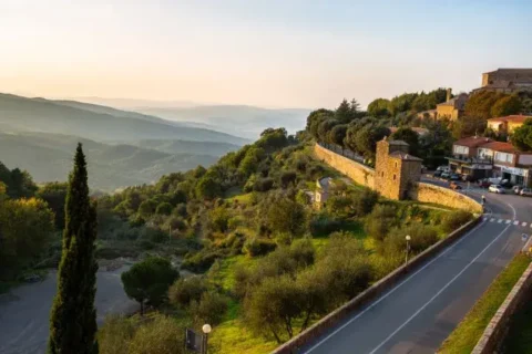 Drive Rome to Siena