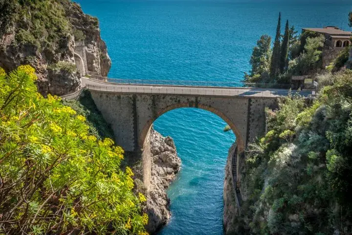 Driving The Amalfi Coast, Furore Fjord, Amalfi Road