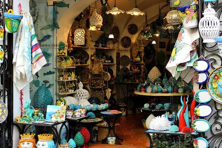 Amalfi Coast 7-Day Itinerary, Positano Ceramic Shop