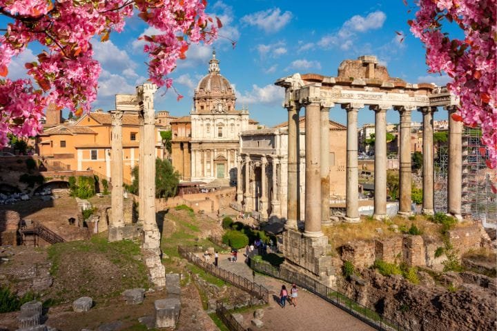 Where to Park in Rome When Arriving by Car, Roman Forum Area