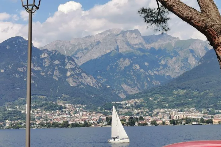 Milan to Lake Como by Car, Scenic Viewpoint from Onno village, Overlooking Lake Como