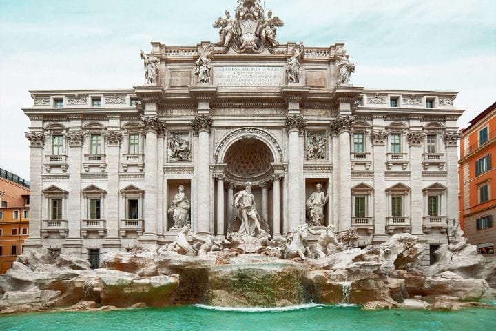 Where to Park in Rome When Arriving by Car, Trevi Fountain, Rome