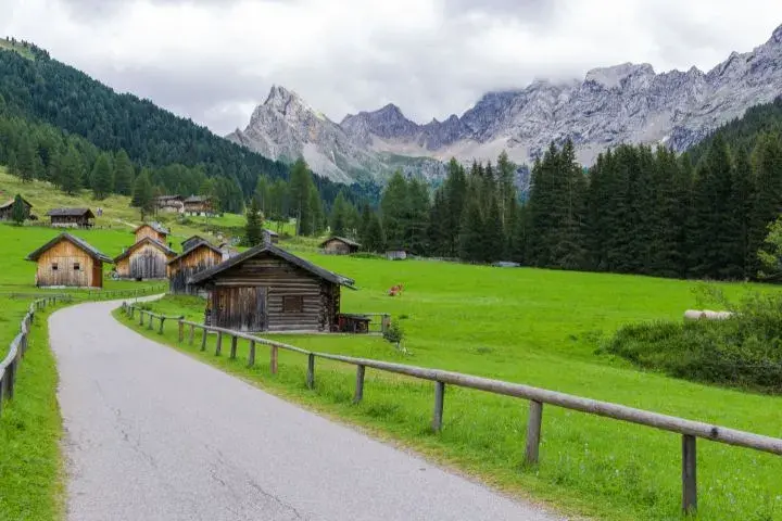 Dolomites Driving Guide, Val San Nicolo, Fassa Valley in Dolomites