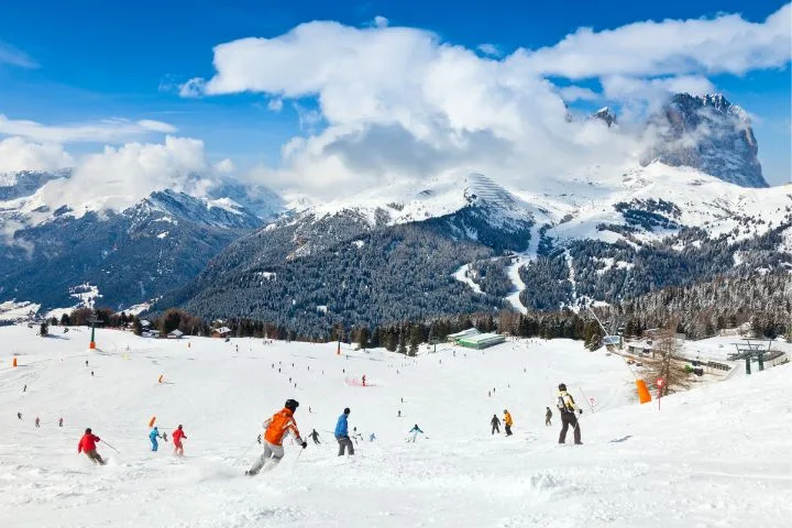 Dolomites Ski Resorts, Val di Fassa, Dolomites