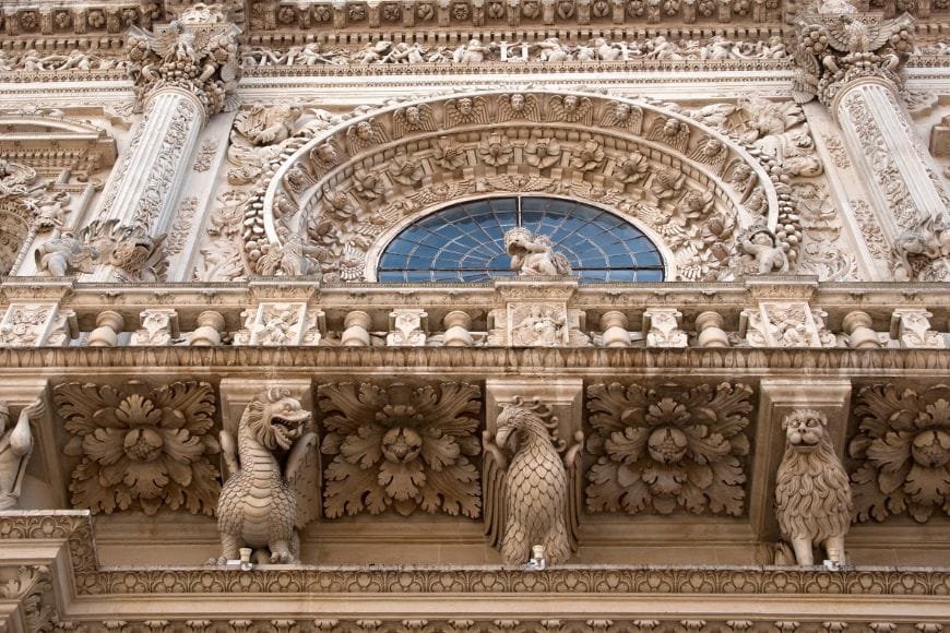 Hidden Gem Cities in Italy, Basilica di Santa Croce, Lecce