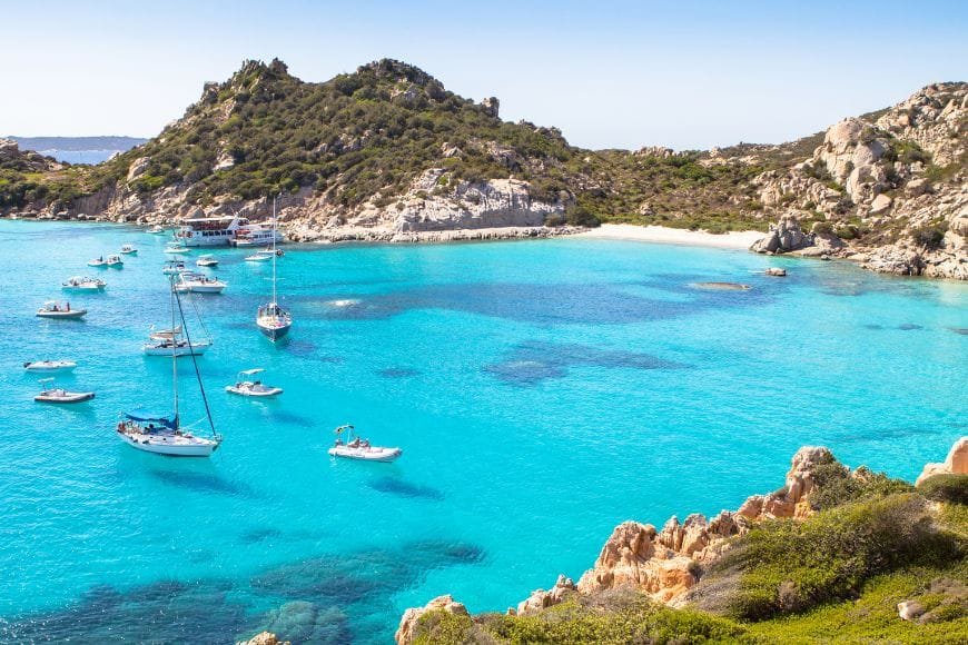 Best Beaches in Italy, Cala Corsara Beach, Sardinia