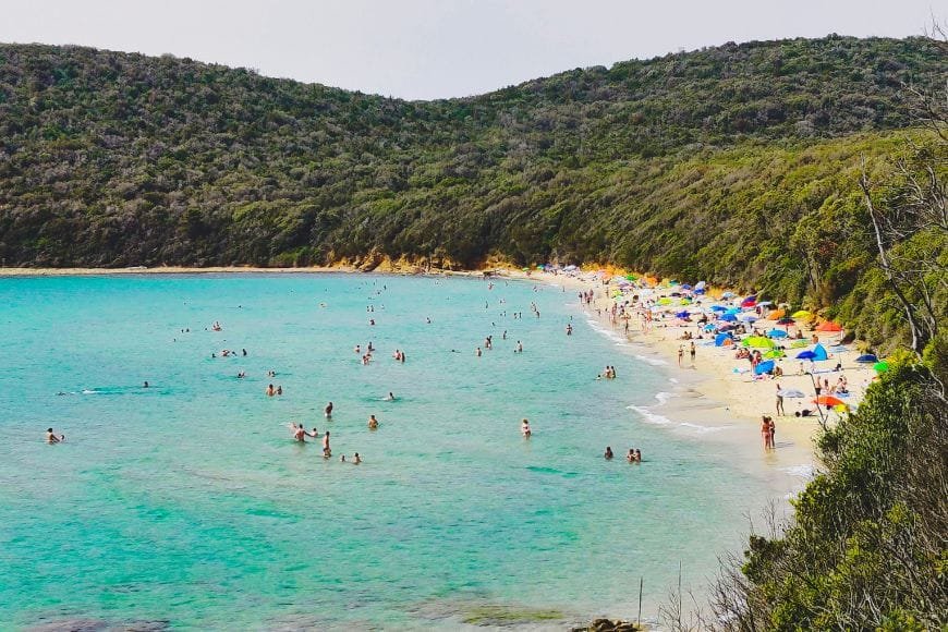 Best Beaches in Italy, Cala Violina Beach, Tuscany