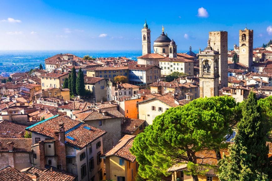 Hidden Gem Cities in Italy, Citta Alta, Bergamo