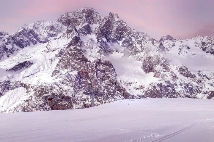 How to Drive Italian Mountain Passes in Winter, Courmayor Ski Resort, Val d'Aosta