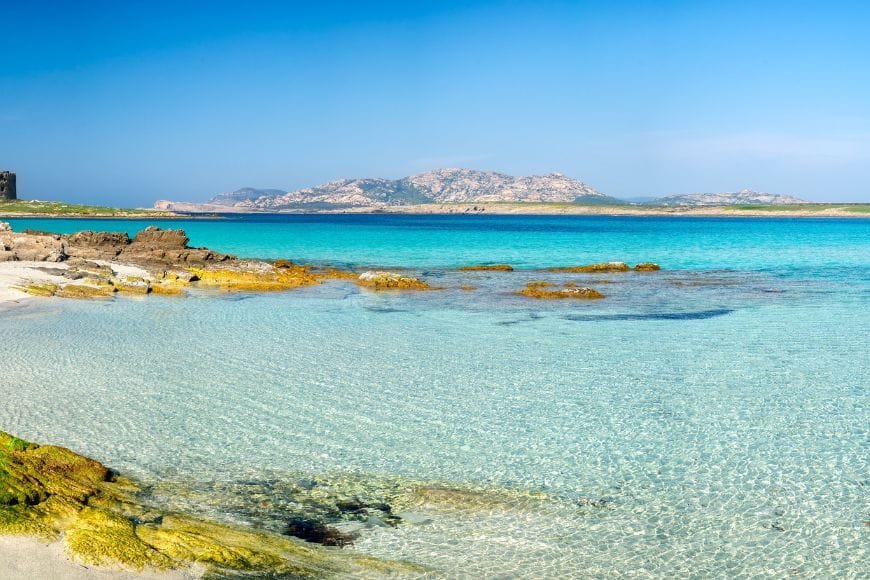 Best Beaches in Italy, La Pelosa Beach in Stintino, Sardinia