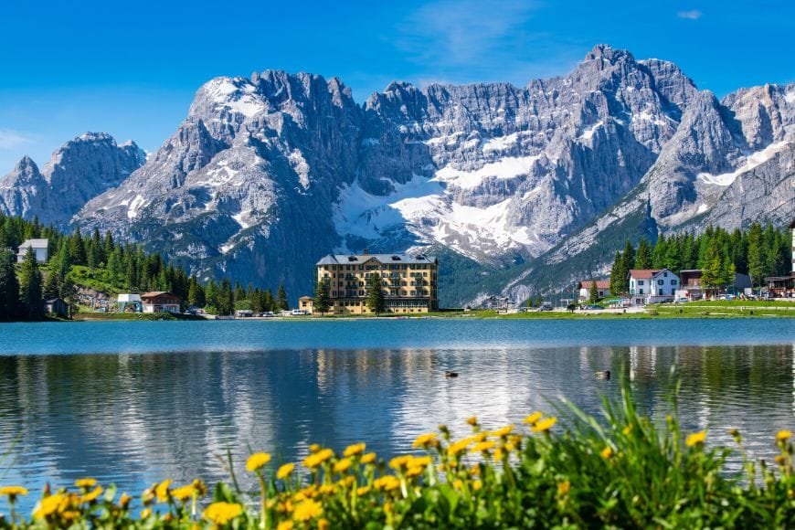 Best Lakes in Italy, Lake Misurina, Dolomites