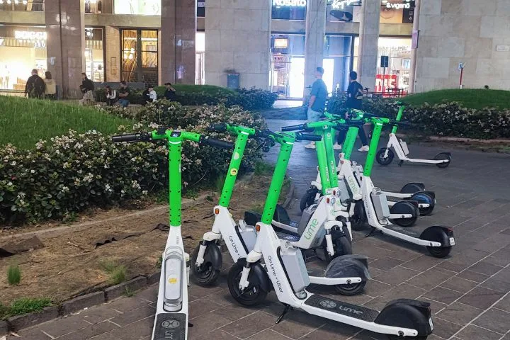 How to Get Around Italy, Lime E-Scooters In Milan