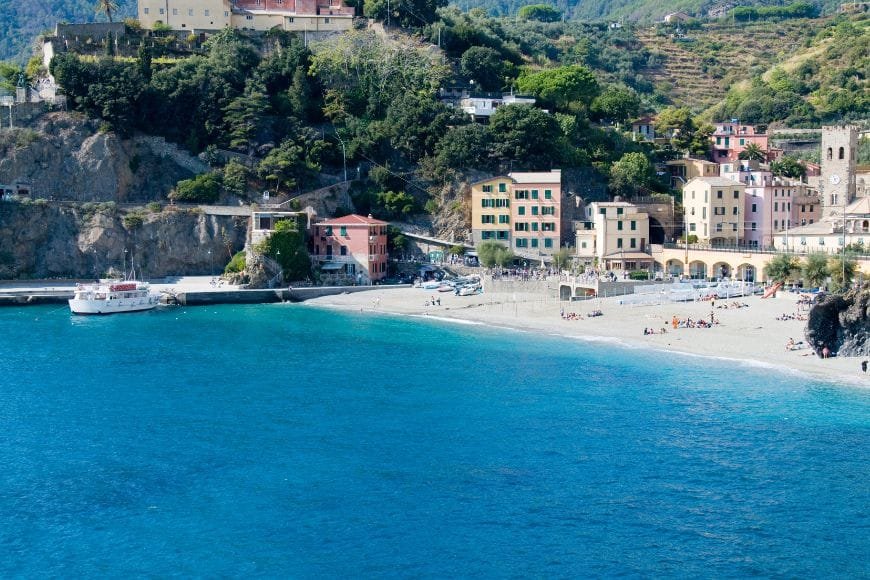 Best Beaches in Italy, Monterosso al Mare Beach, Cinque Terre