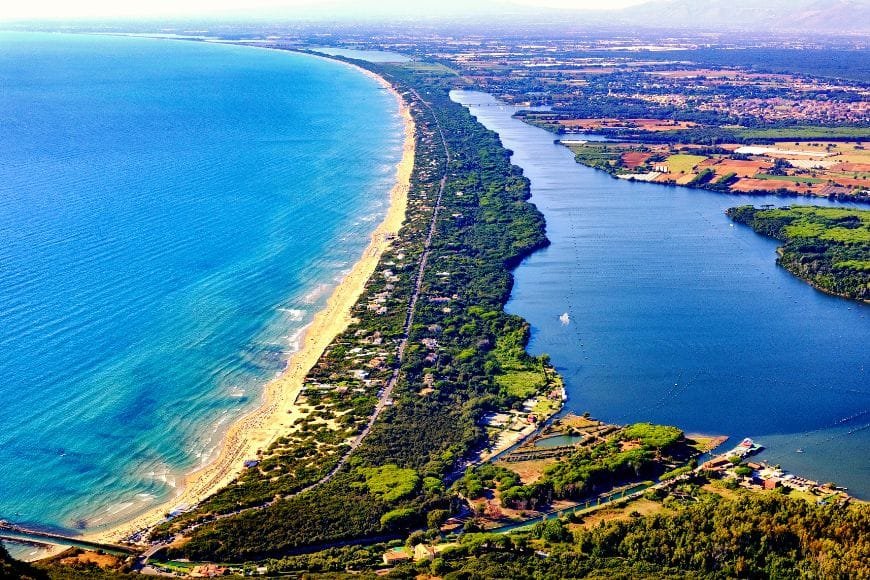Best Beaches in Italy, Sabaudia Beach, Lazio