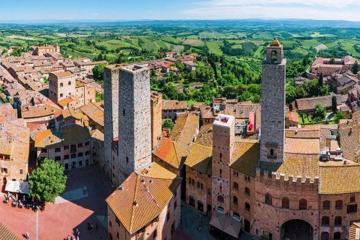 Italy Travel Costs, San Gimignano, Tuscany