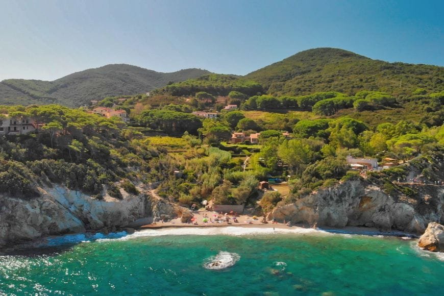 Best Beaches in Italy, Sansone Beach, Elba Island