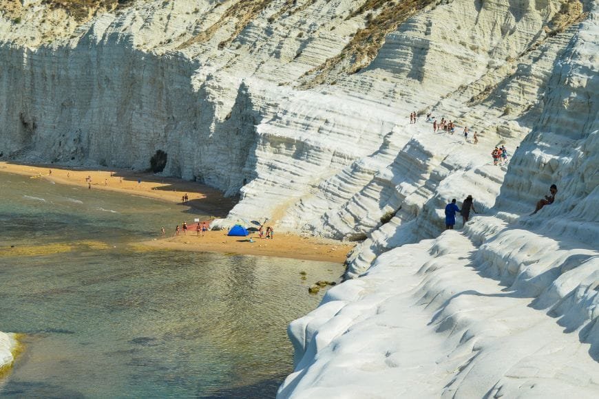 Best Beaches in Italy, Scala dei Turchi Beach, Sicily