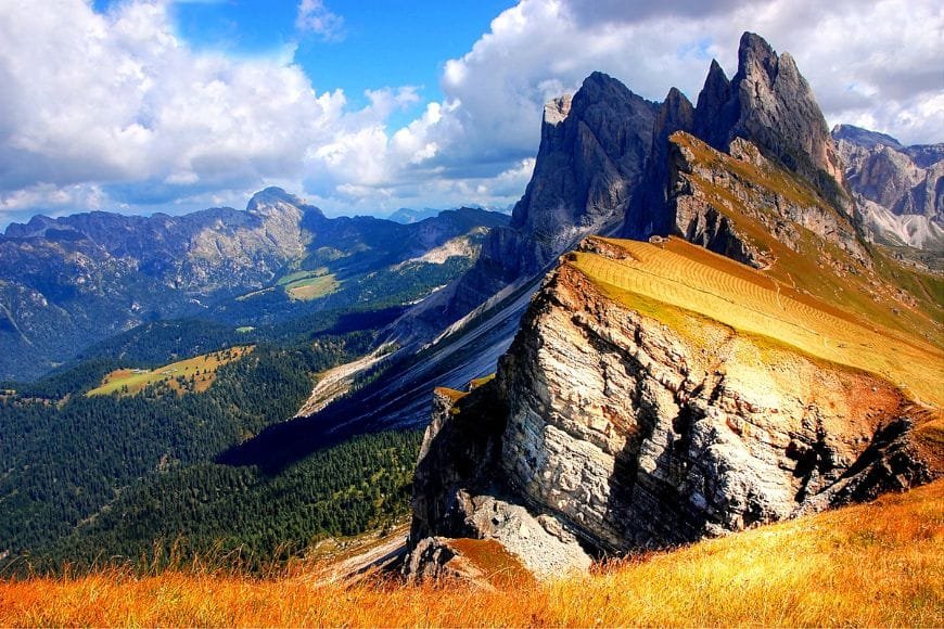 Top Things to Do in Italy, Seceda Ridgeline, Dolomites