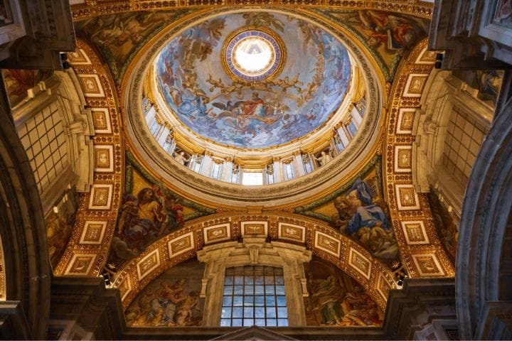 7 Days Italy Itinerary, The dome of Saint Peter's Basilica