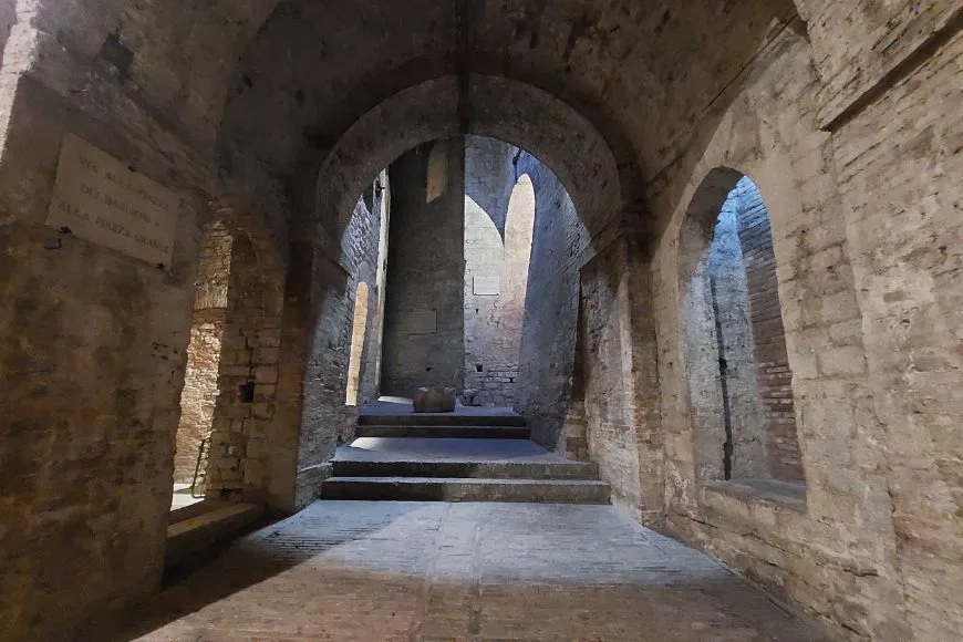 Cheapest Cities to Visit in Italy , Underground Rocca Paolina Fortress, Perugia