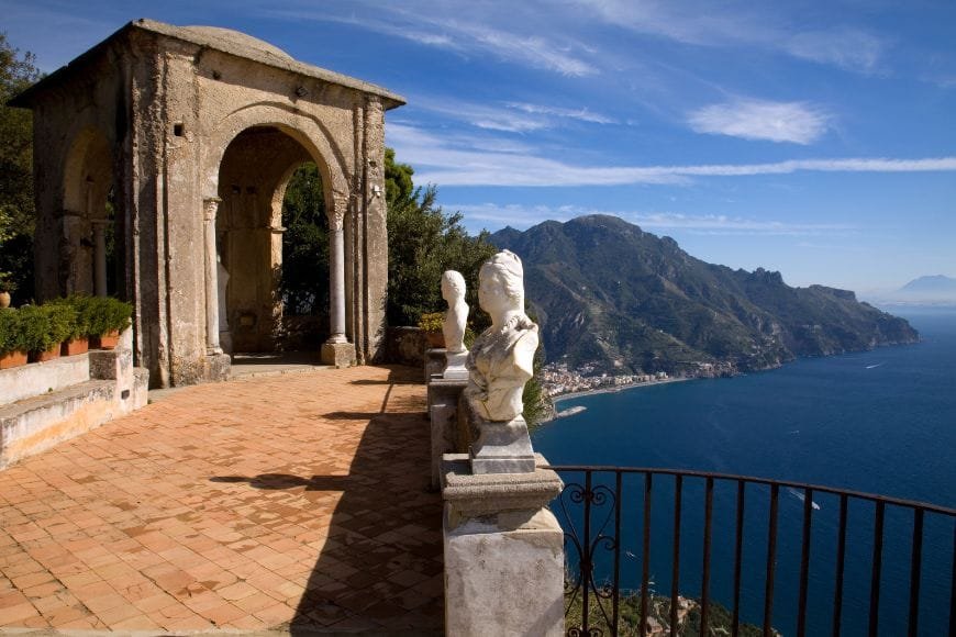 Best Places to Visit in Italy, Villa Cimbrone, Amalfi Coast