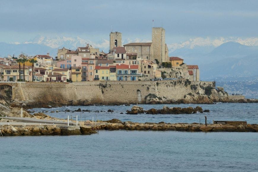 Paris to Nice Drive, Antibes Old Town