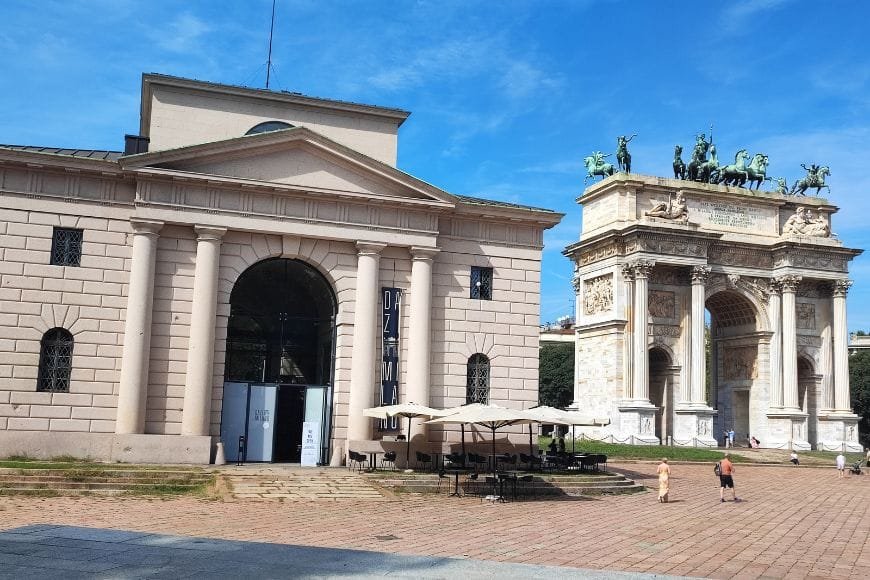 Historical Sites in Milan, Arco della Pace