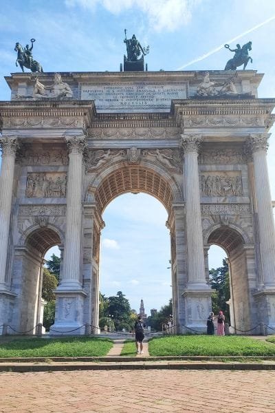 Romantic Milan Itinerary, Arco della Pace