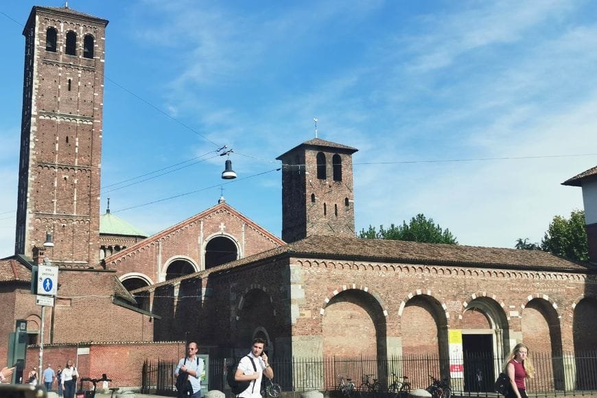 Historical Sites in Milan, Basilica di Sant’Ambrogio