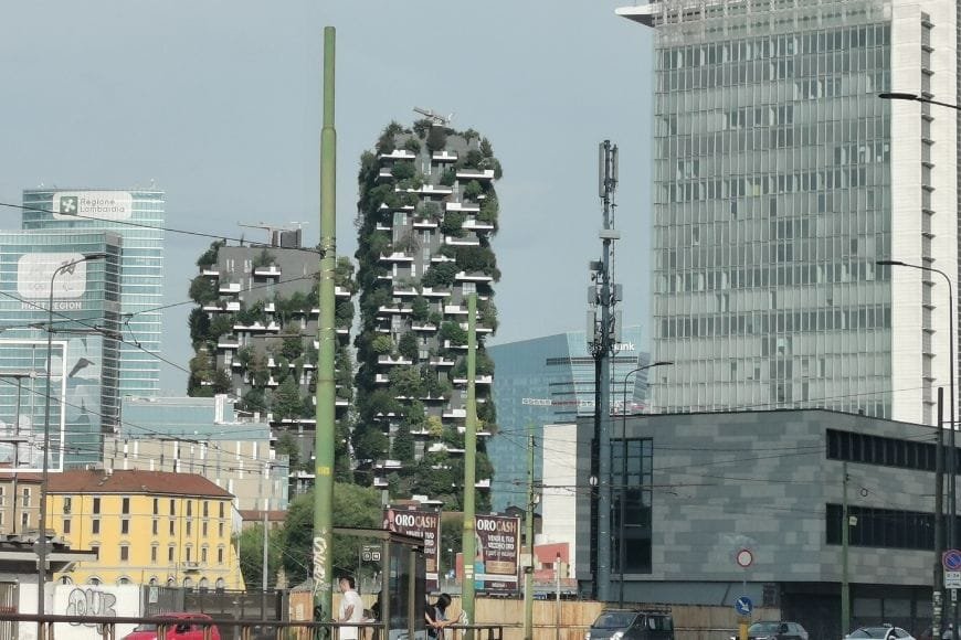 1 Day in Milan Itinerary, Bosco Verticale in Porta Nuova