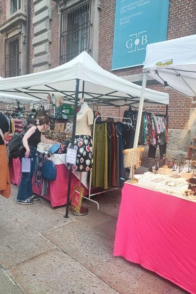 Milan Art Itinerary, Brera Vintage Market